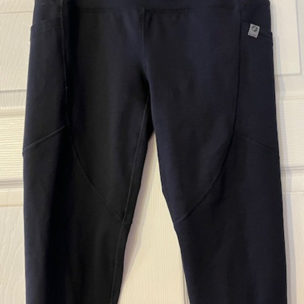 Oiselle Black Flyout Tights